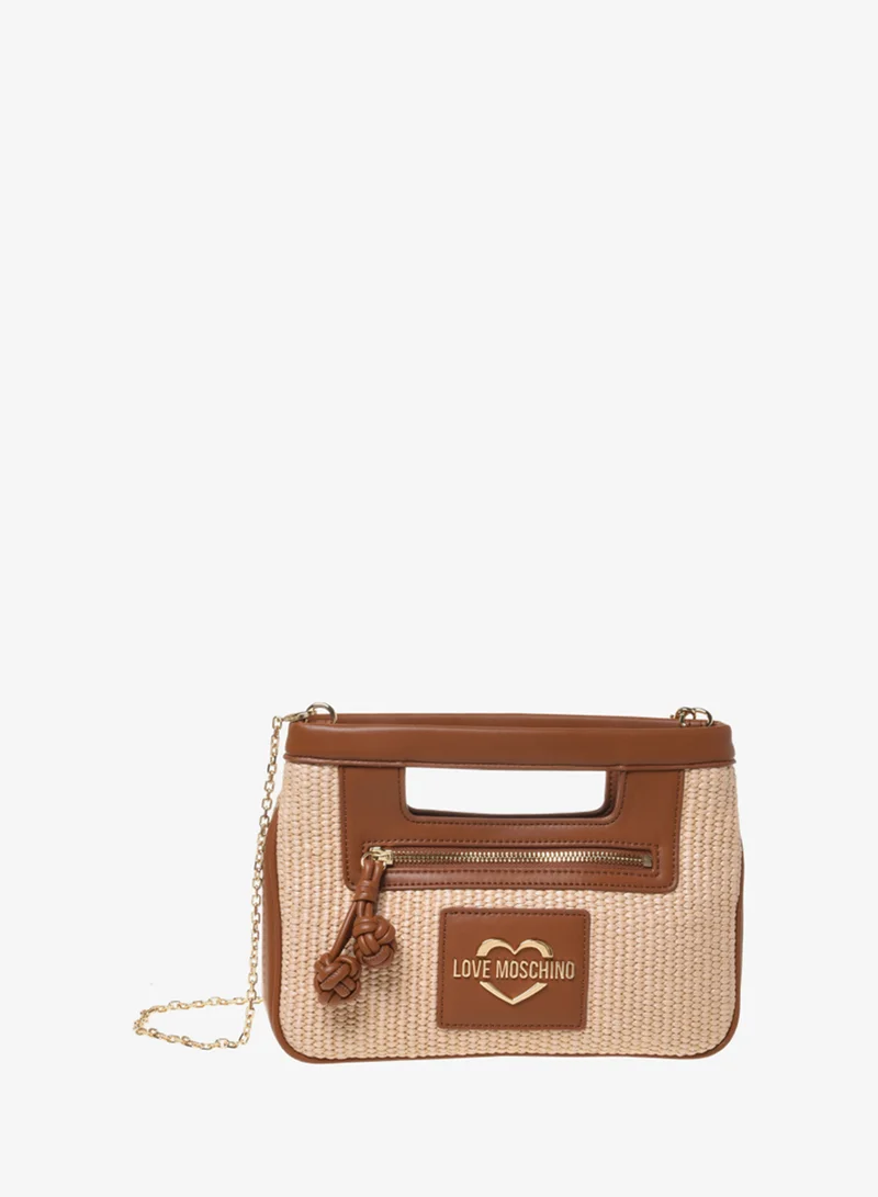 Straw Chic Tote Bag